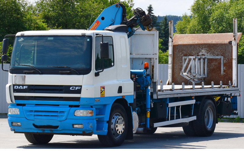 DAF CF 75.310 - شاحنات مسطحة, شاحنة كرين: صورة 3 DAF CF 75.310 - شاحنات مسطحة, شاحنة كرين: صورة 3