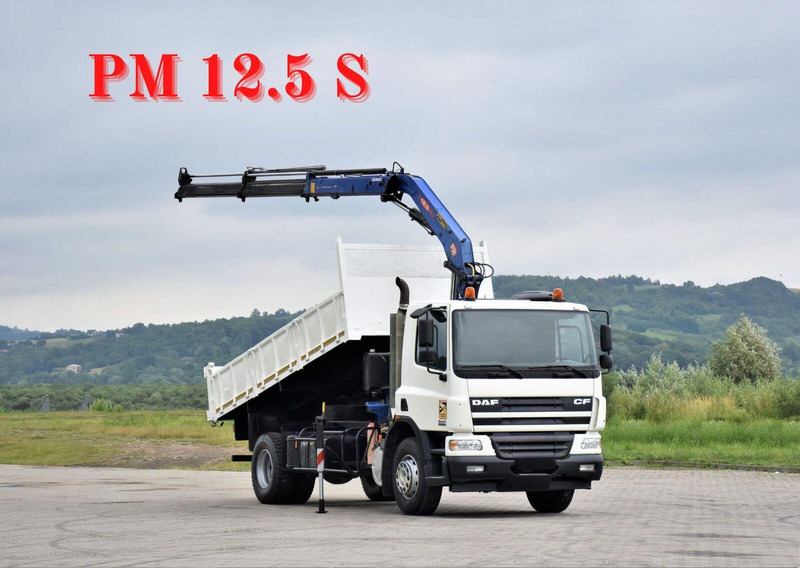 DAF CF 75.310 - شاحنة قلاب, شاحنة كرين: صورة 1 DAF CF 75.310 - شاحنة قلاب, شاحنة كرين: صورة 1