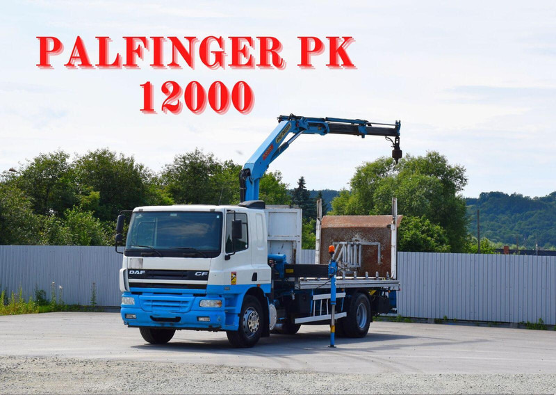 DAF CF 75.310 - شاحنات مسطحة, شاحنة كرين: صورة 1 DAF CF 75.310 - شاحنات مسطحة, شاحنة كرين: صورة 1