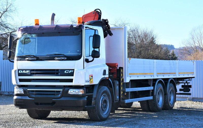 DAF CF 75.360 - شاحنات مسطحة, شاحنة كرين: صورة 4 DAF CF 75.360 - شاحنات مسطحة, شاحنة كرين: صورة 4