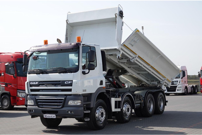 DAF CF 85.410 / 8X4 / WYWROTKA 2 STR / BORDMATIC / HYDROBURTA / SPRO - شاحنة قلاب: صورة 1 DAF CF 85.410 / 8X4 / WYWROTKA 2 STR / BORDMATIC / HYDROBURTA / SPRO - شاحنة قلاب: صورة 1