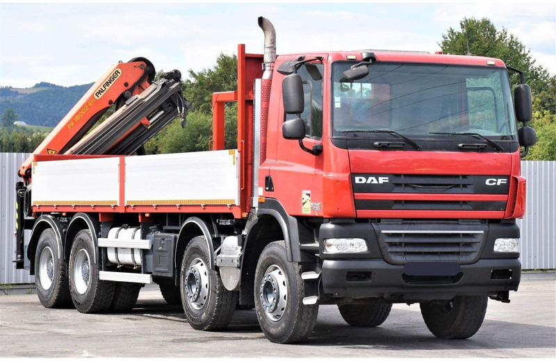 DAF CF 85.410 - شاحنات مسطحة, شاحنة كرين: صورة 4 DAF CF 85.410 - شاحنات مسطحة, شاحنة كرين: صورة 4