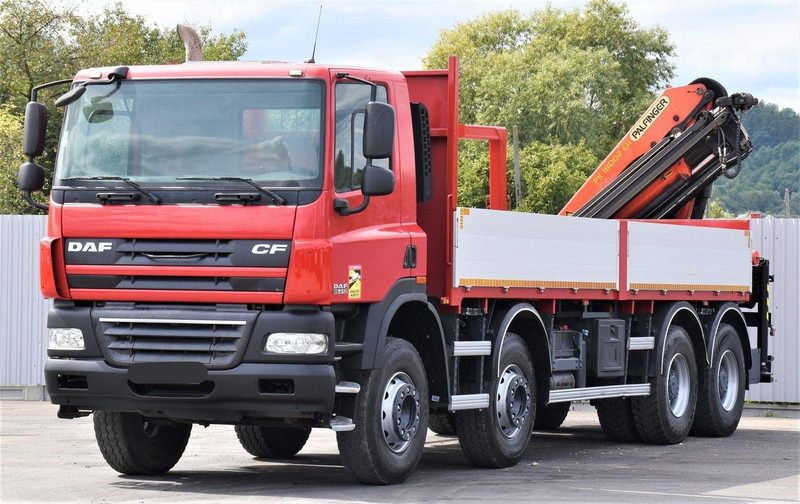 DAF CF 85.410 - شاحنات مسطحة, شاحنة كرين: صورة 3 DAF CF 85.410 - شاحنات مسطحة, شاحنة كرين: صورة 3