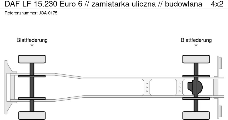 DAF LF 15.230 Euro 6 // zamiatarka uliczna // budowlana - سياره كنس شوارع: صورة 2 DAF LF 15.230 Euro 6 // zamiatarka uliczna // budowlana - سياره كنس شوارع: صورة 2