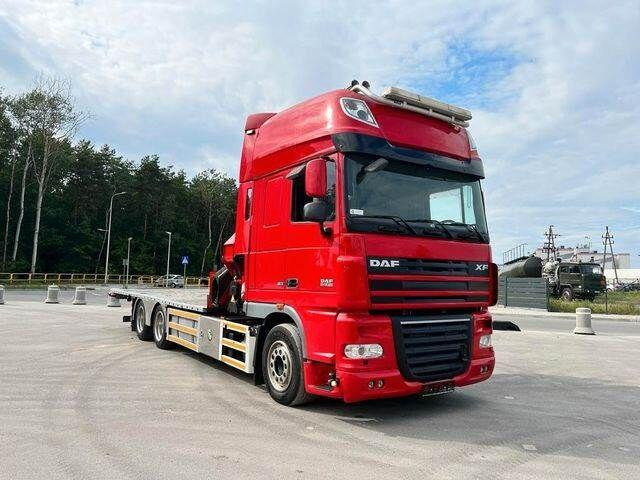 DAF XF 105 6x2 HMF 4020 EURO 5 KRAN CRANE - شاحنات مسطحة, شاحنة كرين: صورة 4 DAF XF 105 6x2 HMF 4020 EURO 5 KRAN CRANE - شاحنات مسطحة, شاحنة كرين: صورة 4