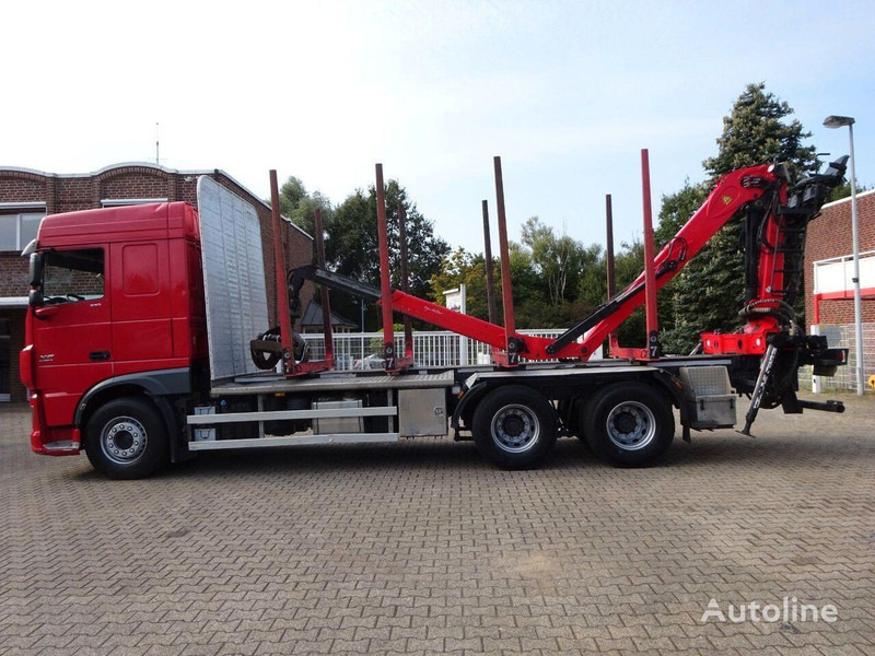 DAF XF 510 6x4 Crane EPSILON M120Z - شاحنة قطع الأشجار, شاحنة كرين: صورة 4 DAF XF 510 6x4 Crane EPSILON M120Z - شاحنة قطع الأشجار, شاحنة كرين: صورة 4
