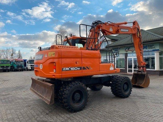 Doosan DX 160 W-3 - حفارة دولاب: صورة 3 Doosan DX 160 W-3 - حفارة دولاب: صورة 3