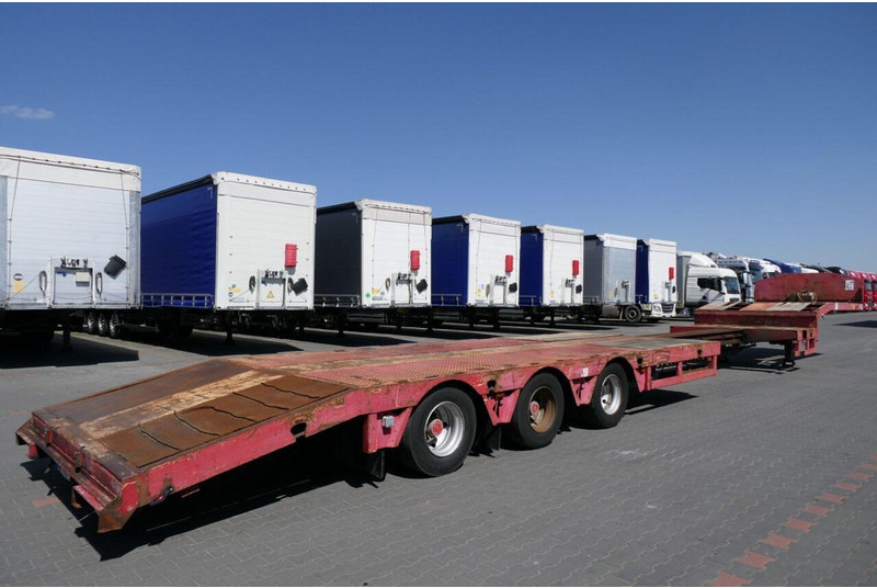 عربة منخفضة مسطحة نصف مقطورة Faymonville NISKOPODWOZIE / ROZCIĄGANA / LAWETA / osie skrętne / wciągarka: صورة 9 عربة منخفضة مسطحة نصف مقطورة Faymonville NISKOPODWOZIE / ROZCIĄGANA / LAWETA / osie skrętne / wciągarka: صورة 9