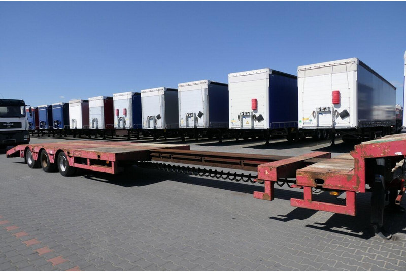 عربة منخفضة مسطحة نصف مقطورة Faymonville NISKOPODWOZIE / ROZCIĄGANA / LAWETA / osie skrętne / wciągarka: صورة 15 عربة منخفضة مسطحة نصف مقطورة Faymonville NISKOPODWOZIE / ROZCIĄGANA / LAWETA / osie skrętne / wciągarka: صورة 15