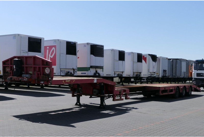 Faymonville NISKOPODWOZIE / ROZCIĄGANA / LAWETA / osie skrętne / wciągarka - عربة منخفضة مسطحة نصف مقطورة: صورة 4 Faymonville NISKOPODWOZIE / ROZCIĄGANA / LAWETA / osie skrętne / wciągarka - عربة منخفضة مسطحة نصف مقطورة: صورة 4