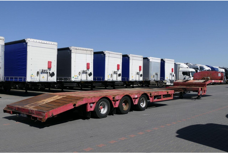 عربة منخفضة مسطحة نصف مقطورة Faymonville NISKOPODWOZIE / ROZCIĄGANA / LAWETA / osie skrętne / wciągarka: صورة 10 عربة منخفضة مسطحة نصف مقطورة Faymonville NISKOPODWOZIE / ROZCIĄGANA / LAWETA / osie skrętne / wciągarka: صورة 10