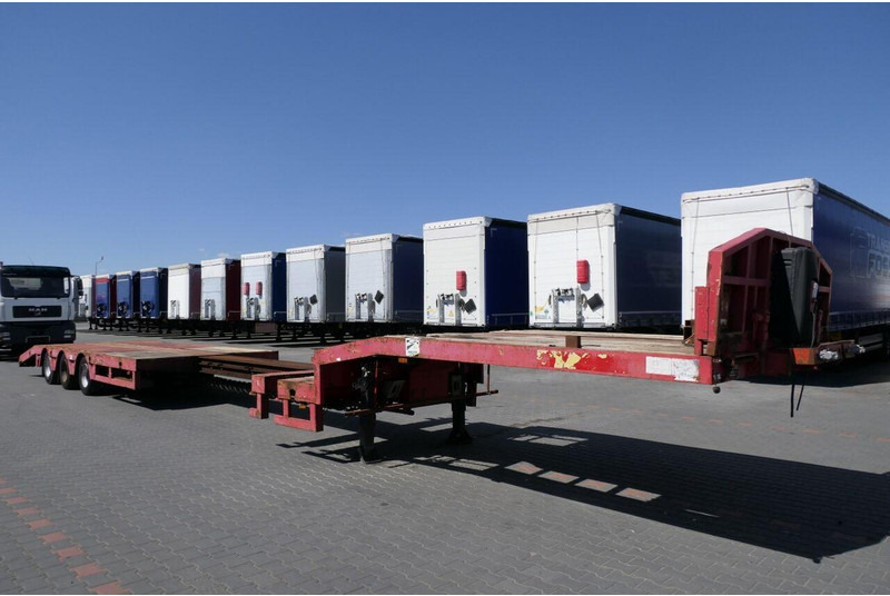 عربة منخفضة مسطحة نصف مقطورة Faymonville NISKOPODWOZIE / ROZCIĄGANA / LAWETA / osie skrętne / wciągarka: صورة 12 عربة منخفضة مسطحة نصف مقطورة Faymonville NISKOPODWOZIE / ROZCIĄGANA / LAWETA / osie skrętne / wciągarka: صورة 12