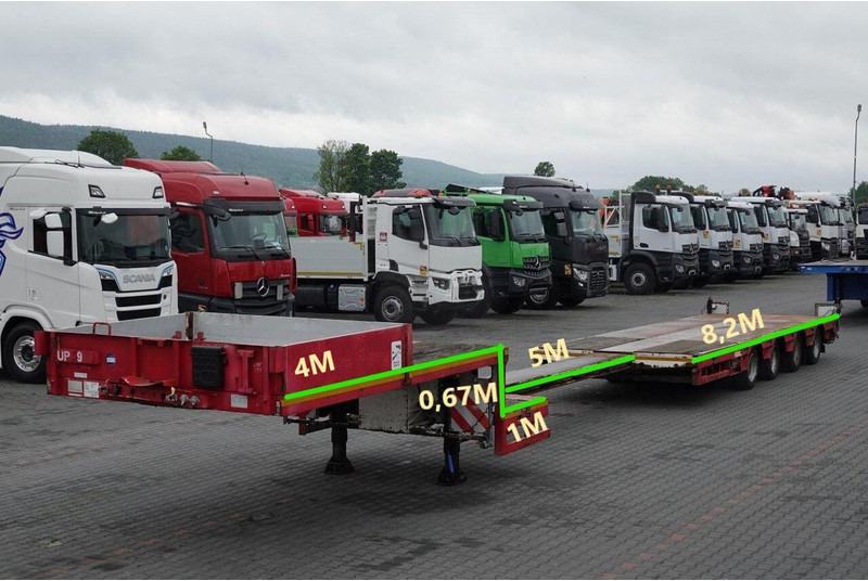 Faymonville NISKOPODWOZIE / STN-4AX / ROZCIĄGANA / 4 OSIE / OSIE SKRĘTNE / L - عربة منخفضة مسطحة نصف مقطورة: صورة 2 Faymonville NISKOPODWOZIE / STN-4AX / ROZCIĄGANA / 4 OSIE / OSIE SKRĘTNE / L - عربة منخفضة مسطحة نصف مقطورة: صورة 2