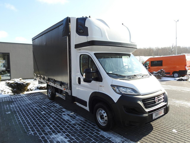 Fiat DUCATO PLANDEKA 10 PALET WEBASTO TEMPOMAT KLIMATYZACJA LEDY PNEU - شاحنة ستارة جانبية: صورة 4 Fiat DUCATO PLANDEKA 10 PALET WEBASTO TEMPOMAT KLIMATYZACJA LEDY PNEU - شاحنة ستارة جانبية: صورة 4