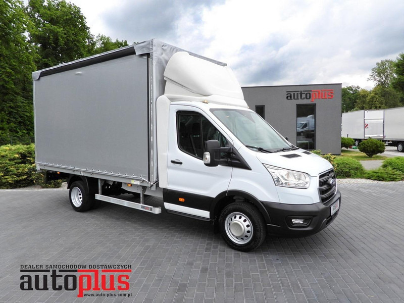Ford TRANSIT PLANDEKA 8 PALET TEMPOMAT LEDY BLIŹNIACZE KOŁA KLIMATYZ - شاحنة ستارة جانبية: صورة 1 Ford TRANSIT PLANDEKA 8 PALET TEMPOMAT LEDY BLIŹNIACZE KOŁA KLIMATYZ - شاحنة ستارة جانبية: صورة 1
