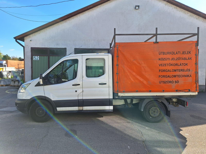 Ford Transit - Doka Pritsche + Plane - شاحنة ستارة جانبية, الشاحنات الصغيرة كابينة مزدوجة: صورة 5 Ford Transit - Doka Pritsche + Plane - شاحنة ستارة جانبية, الشاحنات الصغيرة كابينة مزدوجة: صورة 5