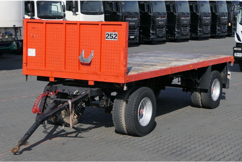 Fruehauf CODER / PRZYCZEPA DO BUDOWLANKI / Długość : 6 M / waga: 3900 kg - مقطورات مسطحة: صورة 1 Fruehauf CODER / PRZYCZEPA DO BUDOWLANKI / Długość : 6 M / waga: 3900 kg - مقطورات مسطحة: صورة 1