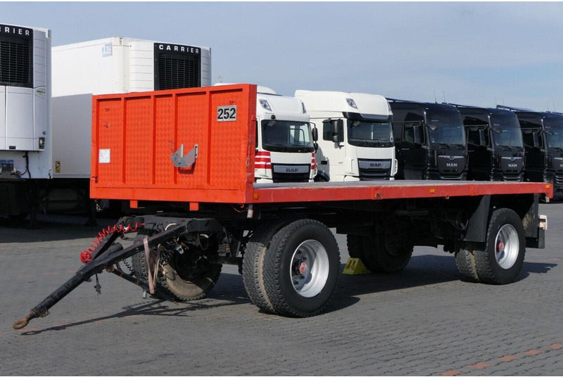 Fruehauf CODER / PRZYCZEPA DO BUDOWLANKI / Długość : 6 M / waga: 3900 kg - مقطورات مسطحة: صورة 2 Fruehauf CODER / PRZYCZEPA DO BUDOWLANKI / Długość : 6 M / waga: 3900 kg - مقطورات مسطحة: صورة 2