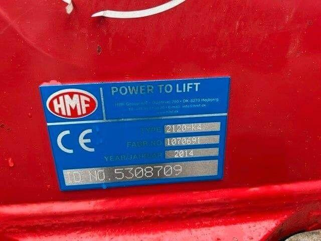 HMF 2120 K4 2014 CRANE KRAN REMOTE CONTROL - ونش كرين - شاحنة: صورة 3 HMF 2120 K4 2014 CRANE KRAN REMOTE CONTROL - ونش كرين - شاحنة: صورة 3