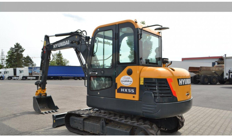 Hyundai HX55 Bager - حفارة مُصَّغرة: صورة 1 Hyundai HX55 Bager - حفارة مُصَّغرة: صورة 1