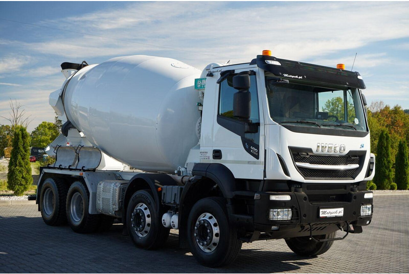 شاحنة خلاطة خرسانة Iveco 400 SL X-WAY STRALIS / 8X4 /  BETONOMIESZARKA / IMER / OPONY 100: صورة 8 شاحنة خلاطة خرسانة Iveco 400 SL X-WAY STRALIS / 8X4 /  BETONOMIESZARKA / IMER / OPONY 100: صورة 8