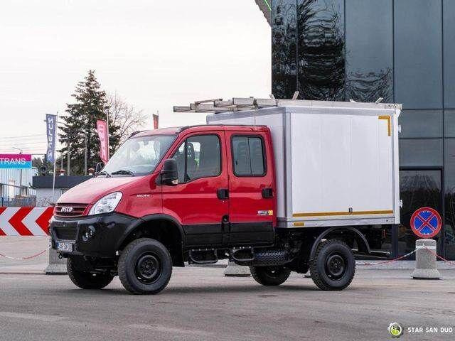 Iveco DAILY 4X4 OFFROAD CAMPER BOX DOKA - شاحنة هيكل كابينة, شاحنة كرين: صورة 5 Iveco DAILY 4X4 OFFROAD CAMPER BOX DOKA - شاحنة هيكل كابينة, شاحنة كرين: صورة 5
