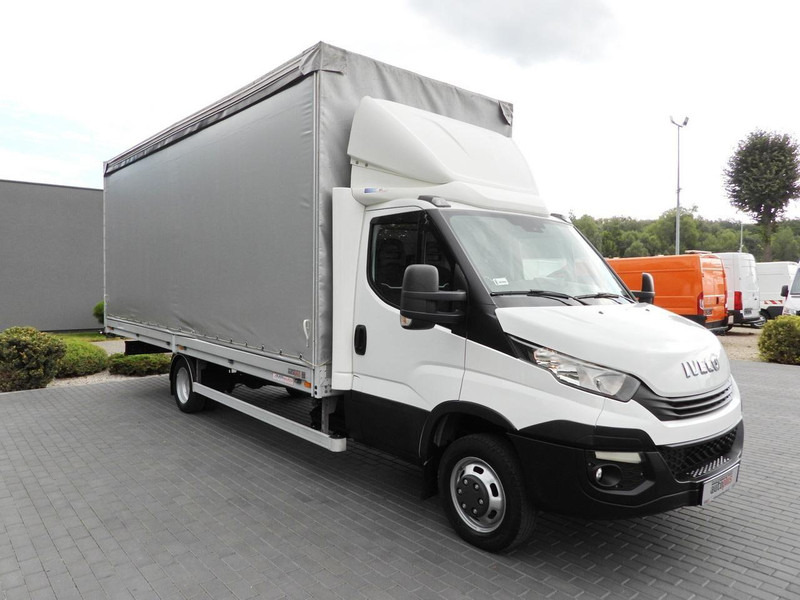 Iveco DAILY 50C15 PLANDEKA 12 PALET TEMPOMAT BLIŹNIACZE KOŁA KLIMATYZA - شاحنة ستارة جانبية: صورة 4 Iveco DAILY 50C15 PLANDEKA 12 PALET TEMPOMAT BLIŹNIACZE KOŁA KLIMATYZA - شاحنة ستارة جانبية: صورة 4