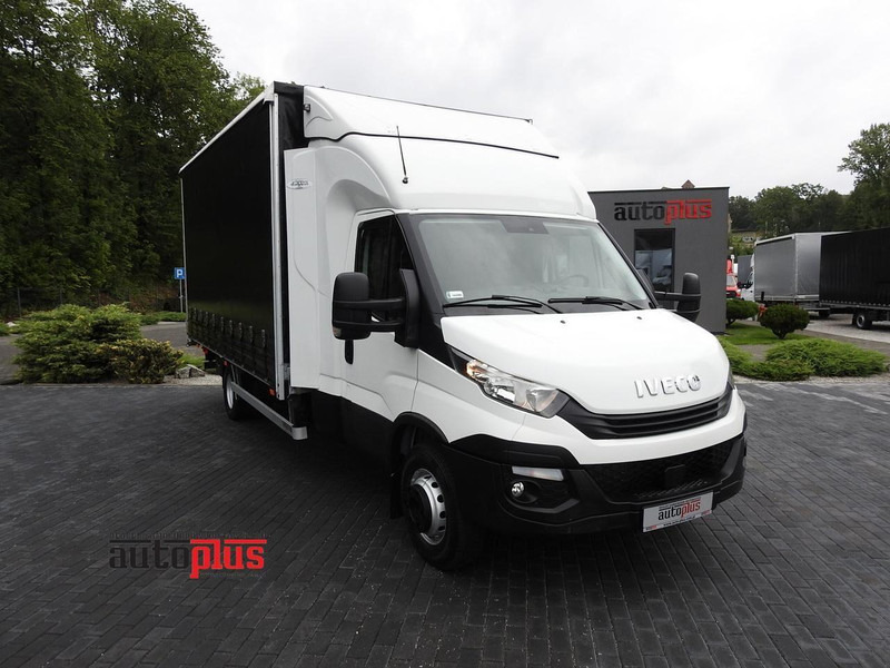 Iveco DAILY 70C18 PLANDEKA WINDA 12 PALET WEBASTO TEMPOMAT BLIŹNIACZE - شاحنة مقفلة: صورة 1 Iveco DAILY 70C18 PLANDEKA WINDA 12 PALET WEBASTO TEMPOMAT BLIŹNIACZE - شاحنة مقفلة: صورة 1