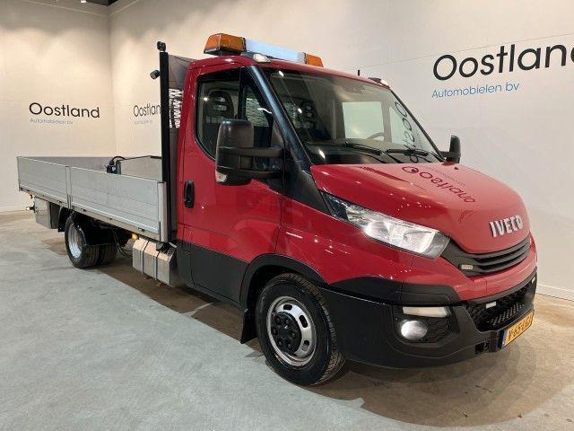 Iveco Daily 35C16 Flatbed + Crane HMF 252 T2 - شاحنة مفتوحة: صورة 1 Iveco Daily 35C16 Flatbed + Crane HMF 252 T2 - شاحنة مفتوحة: صورة 1