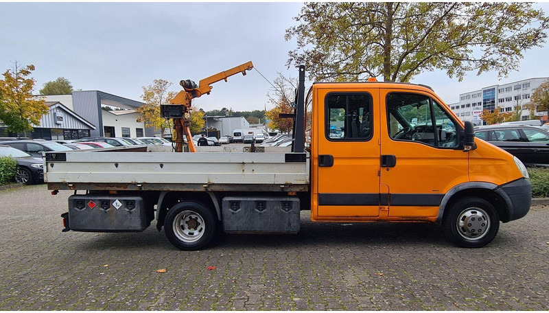 Iveco Daily 50C15 Doka Flatbed + Crane Hummel GSK 500 - شاحنات مسطحة, شاحنة كرين: صورة 4 Iveco Daily 50C15 Doka Flatbed + Crane Hummel GSK 500 - شاحنات مسطحة, شاحنة كرين: صورة 4