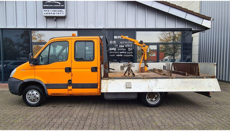 Iveco Daily 50C15 Doka Flatbed + Crane Hummel GSK 500 - شاحنات مسطحة, شاحنة كرين: صورة 3 Iveco Daily 50C15 Doka Flatbed + Crane Hummel GSK 500 - شاحنات مسطحة, شاحنة كرين: صورة 3