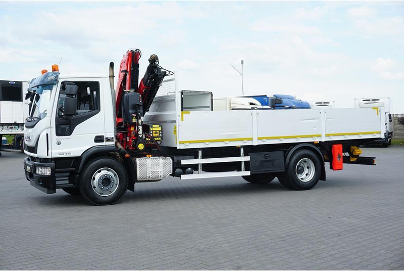 Iveco EUROCARGO / 160-21 / SKRZYNIOWY + HDS / FASSI F110 / ROTATOR / P - شاحنات مسطحة, شاحنة كرين: صورة 5 Iveco EUROCARGO / 160-21 / SKRZYNIOWY + HDS / FASSI F110 / ROTATOR / P - شاحنات مسطحة, شاحنة كرين: صورة 5