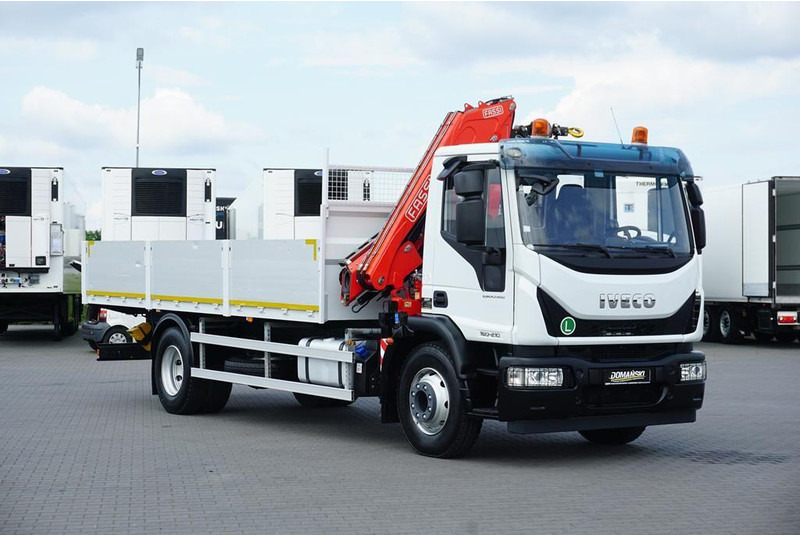 Iveco EUROCARGO / 160-21 / SKRZYNIOWY + HDS / FASSI F110 / ROTATOR / P - شاحنات مسطحة, شاحنة كرين: صورة 3 Iveco EUROCARGO / 160-21 / SKRZYNIOWY + HDS / FASSI F110 / ROTATOR / P - شاحنات مسطحة, شاحنة كرين: صورة 3