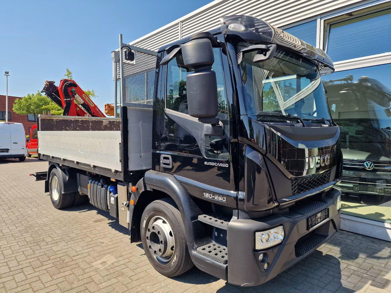 Iveco EuroCargo 120-280 - Flatbed truck + crane - شاحنات مسطحة, شاحنة كرين: صورة 2 Iveco EuroCargo 120-280 - Flatbed truck + crane - شاحنات مسطحة, شاحنة كرين: صورة 2