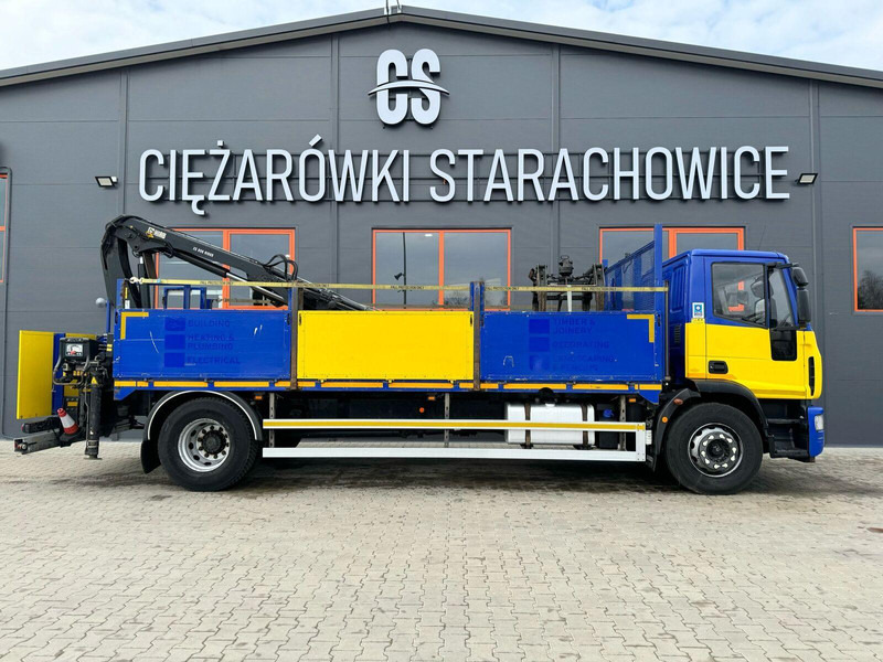 Iveco EuroCargo 180E25 - شاحنات مسطحة, شاحنة كرين: صورة 5 Iveco EuroCargo 180E25 - شاحنات مسطحة, شاحنة كرين: صورة 5