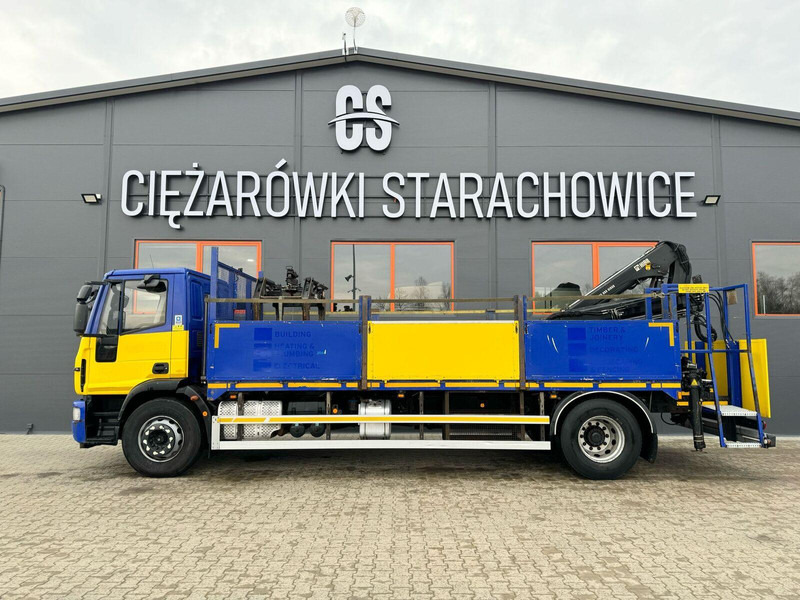 Iveco EuroCargo 180E25 - شاحنات مسطحة, شاحنة كرين: صورة 3 Iveco EuroCargo 180E25 - شاحنات مسطحة, شاحنة كرين: صورة 3