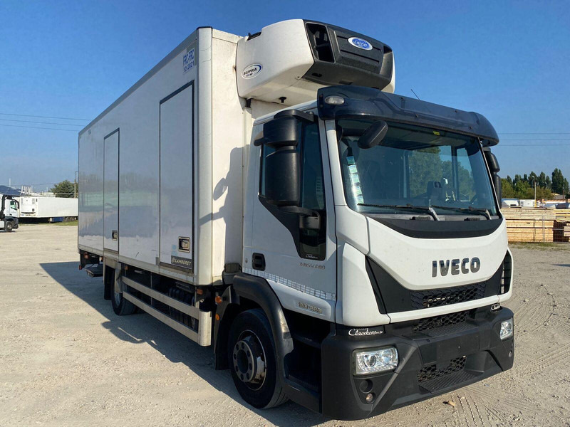 Iveco Eurocargo 120 E 22 Carrier Supra 750 frigo + LBW DHollandia 750 - شاحنة الفريزر: صورة 1 Iveco Eurocargo 120 E 22 Carrier Supra 750 frigo + LBW DHollandia 750 - شاحنة الفريزر: صورة 1