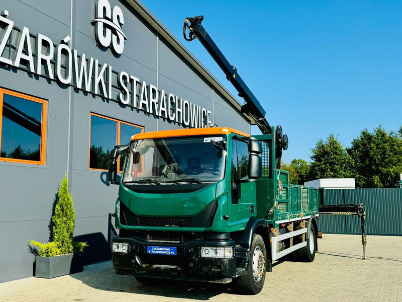 شاحنات مسطحة, شاحنة كرين Iveco Eurocargo 180E25: صورة 9