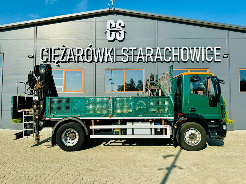 شاحنات مسطحة, شاحنة كرين Iveco Eurocargo 180E25: صورة 6