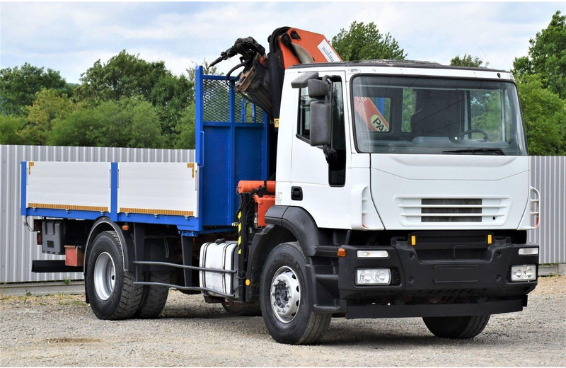 Iveco Eurocargo 180E28 - شاحنات مسطحة, شاحنة كرين: صورة 3 Iveco Eurocargo 180E28 - شاحنات مسطحة, شاحنة كرين: صورة 3
