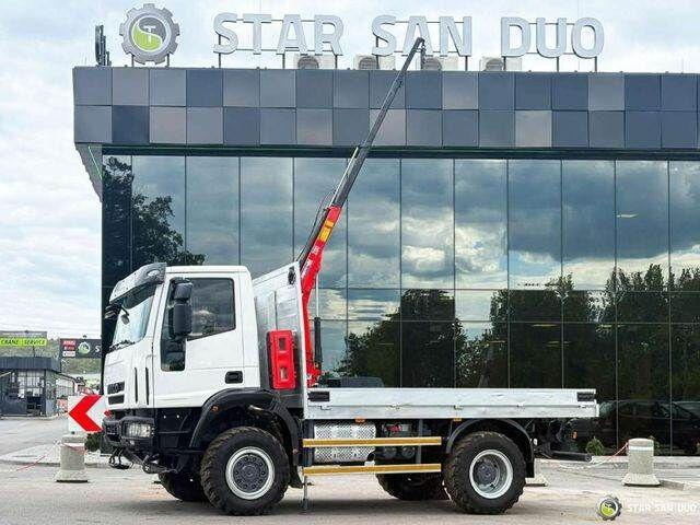 Iveco Eurocargo 4x4 HMF 202 Euro 6 mileage: 76,000 k - شاحنات مسطحة, شاحنة كرين: صورة 1 Iveco Eurocargo 4x4 HMF 202 Euro 6 mileage: 76,000 k - شاحنات مسطحة, شاحنة كرين: صورة 1