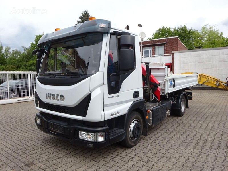 Iveco Eurocargo 80-220 Tipper + crane - شاحنة قلاب, شاحنة كرين: صورة 4 Iveco Eurocargo 80-220 Tipper + crane - شاحنة قلاب, شاحنة كرين: صورة 4