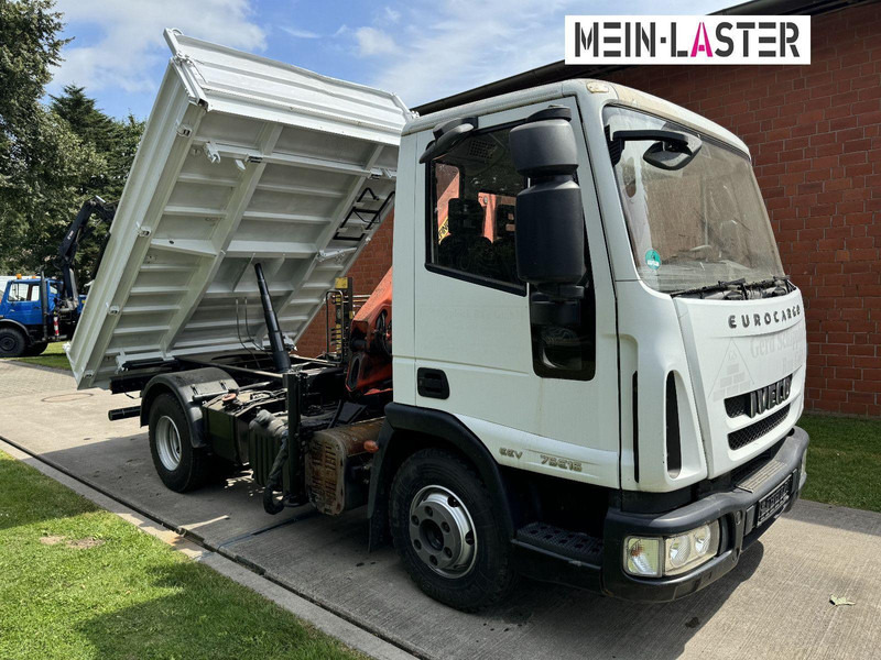 Iveco ML75E16 3-Way Meiller Tipper Crane Palfinger PK 4200 - شاحنة قلاب, شاحنة كرين: صورة 2 Iveco ML75E16 3-Way Meiller Tipper Crane Palfinger PK 4200 - شاحنة قلاب, شاحنة كرين: صورة 2