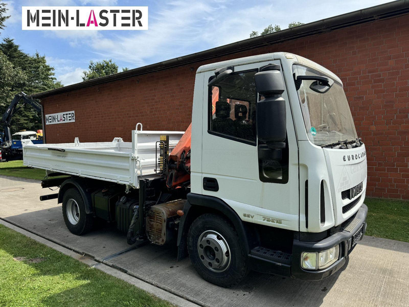 Iveco ML75E16 3-Way Meiller Tipper Crane Palfinger PK 4200 - شاحنة قلاب, شاحنة كرين: صورة 5 Iveco ML75E16 3-Way Meiller Tipper Crane Palfinger PK 4200 - شاحنة قلاب, شاحنة كرين: صورة 5