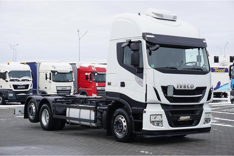 Iveco STRALIS / 460 / ACC / E 6 / RETARDER / BDF / 7,15 M , 7,45 M - شاحنة هيكل كابينة: صورة 1 Iveco STRALIS / 460 / ACC / E 6 / RETARDER / BDF / 7,15 M , 7,45 M - شاحنة هيكل كابينة: صورة 1