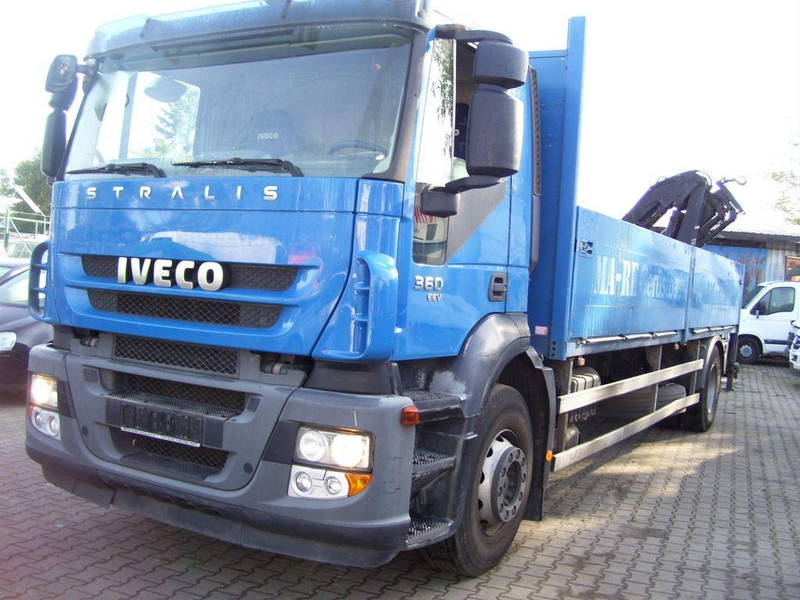Iveco Stralis 360 - شاحنات مسطحة, شاحنة كرين: صورة 1 Iveco Stralis 360 - شاحنات مسطحة, شاحنة كرين: صورة 1