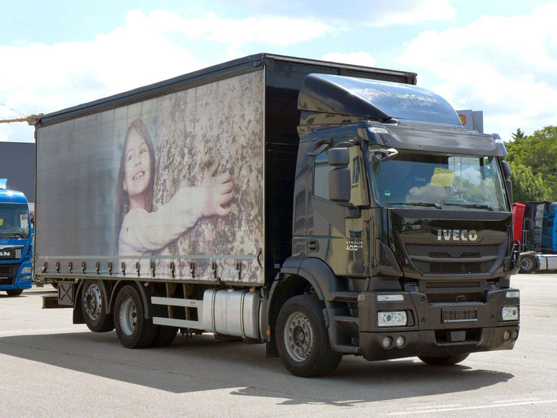 Iveco Stralis 400 TÜV*Euro6*AHK*Lenk/Lift*Klima*Edscha - شاحنة مقفلة: صورة 1 Iveco Stralis 400 TÜV*Euro6*AHK*Lenk/Lift*Klima*Edscha - شاحنة مقفلة: صورة 1