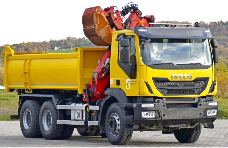 Iveco TRAKKER 360 * Kipper 4,90m* KRAN/FUNK*6x4 - شاحنة قلاب, شاحنة كرين: صورة 4 Iveco TRAKKER 360 * Kipper 4,90m* KRAN/FUNK*6x4 - شاحنة قلاب, شاحنة كرين: صورة 4