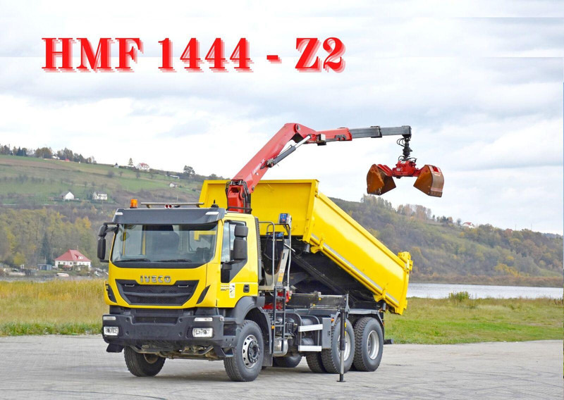 Iveco TRAKKER 360 * Kipper 4,90m* KRAN/FUNK*6x4 - شاحنة قلاب, شاحنة كرين: صورة 1 Iveco TRAKKER 360 * Kipper 4,90m* KRAN/FUNK*6x4 - شاحنة قلاب, شاحنة كرين: صورة 1