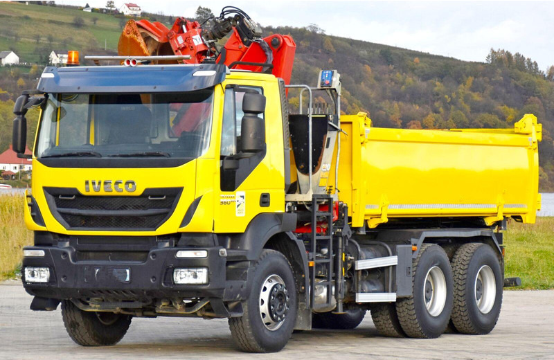 Iveco TRAKKER 360 * Kipper 4,90m* KRAN/FUNK*6x4 - شاحنة قلاب, شاحنة كرين: صورة 5 Iveco TRAKKER 360 * Kipper 4,90m* KRAN/FUNK*6x4 - شاحنة قلاب, شاحنة كرين: صورة 5